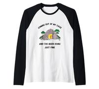 Je sors de ma Grotte et J'Ai Fait Une très Belle Chanson Manche Raglan