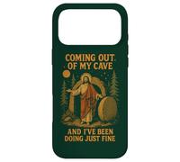 Je sors de ma Grotte et Je m'en sors très Bien, Jésus Coque pour iPhone 17 Pro Max