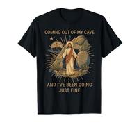 Je sors de ma Grotte et Je m'en sors très Bien, Jésus T-Shirt