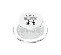 Je souffre du CHS, Je n'entends Pas l'humour à succès PopSockets PopGrip pour MagSafe