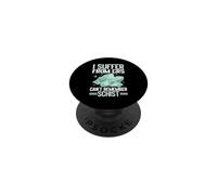 Je souffre du CRS, Je ne me Souviens Pas de la Collection de minéraux de schiste PopSockets PopGrip Adhésif