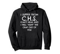 Je souffre d'une Blague Sarcastique Amusante du CHS Sweat à Capuche