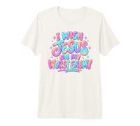 Je Souhaite à Jésus de Parler de Mon Pire Ennemi Christian Funny T-Shirt Haut de Gamme