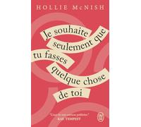 Je souhaite seulement que tu fasses quelque chose de toi