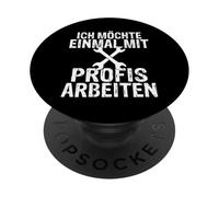 Je Souhaite Travailler Une Fois avec des maîtres Artisans PopSockets PopGrip Adhésif
