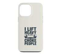 Je soulève des Objets Lourds pour Garder Mon Sang-Froid Coque pour iPhone 13 Pro Max