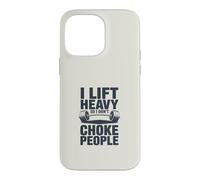 Je soulève des Objets Lourds pour Garder Mon Sang-Froid Coque pour iPhone 14 Pro Max