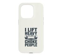 Je soulève des Objets Lourds pour Garder Mon Sang-Froid Coque pour iPhone 15 Pro