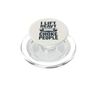 Je soulève des Objets Lourds pour Garder Mon Sang-Froid PopSockets PopGrip pour MagSafe