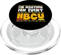 Je Soutiens Chaque HBCU - Black History African Pride PopSockets PopGrip pour MagSafe