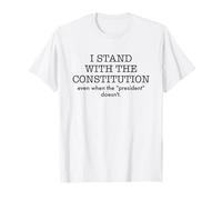 Je Soutiens la Protestation de la Constitution T-Shirt