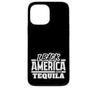 Je Soutiens l'Amérique et la fierté Patriotique de la Tequila Coque pour iPhone 13 Pro Max