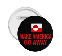 Je soutiens le Canada, le Groenland, le Mexique, le Panama, Gaza et l'Ukraine. Badge à épingler pour chapeaux, sacs à dos et vêtements (1 pièce, taille L).