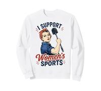 Je Soutiens Le Sport féminin, Le féminisme drôle et inportable Sweatshirt