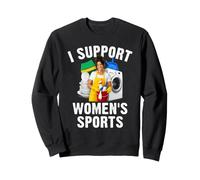 Je Soutiens Le Sport féminin Sweatshirt