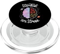 Je suis 50% Stardust, 50% Stress Funny PopSockets PopGrip pour MagSafe