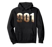 Je suis 901 - Code régional de Memphis Tennessee - Pont Historique Sweat à Capuche