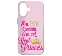 Je suis à 99% Certain Que Je suis Une Vraie Princesse Coque pour iPhone 17