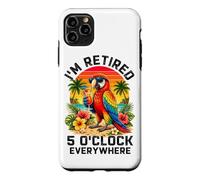 Je suis à la Retraite à 17 Heures, Partout où Parrot Prend sa Retraite Coque pour iPhone 11 Pro Max