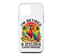 Je suis à la Retraite à 17 Heures, Partout où Parrot Prend sa Retraite Coque pour iPhone 12 Mini