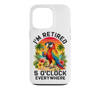 Je suis à la Retraite à 17 Heures, Partout où Parrot Prend sa Retraite Coque pour iPhone 13 Pro