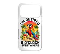 Je suis à la Retraite à 17 Heures, Partout où Parrot Prend sa Retraite Coque pour iPhone 17 Pro