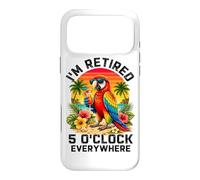 Je suis à la Retraite à 17 Heures, Partout où Parrot Prend sa Retraite Coque pour iPhone 17 Pro Max