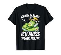 Je suis à la Retraite Je Dois Gar Nix Grenouille Retraite T-Shirt
