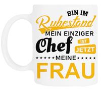 Je Suis À La Retraite, Mon Seul Patron Tasse À Boire En Céramique Blanche