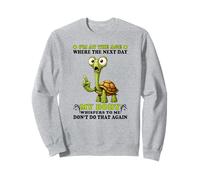 Je suis à l'âge où le lendemain mon corps me chuchote Sweatshirt