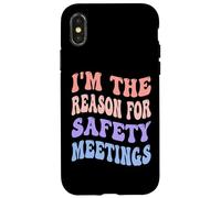 Je suis à l'origine des réunions sur la sécurité, des collègues fauteurs de problèmes Coque pour iPhone X/XS
