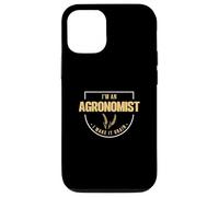 Je suis agronome Je Le Fabrique Agronomie des céréales Un agronome Coque pour iPhone 12/12 Pro
