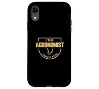 Je suis agronome Je Le Fabrique Agronomie des céréales Un agronome Coque pour iPhone XR