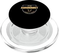 Je suis agronome Je Le Fabrique Agronomie des céréales Un agronome PopSockets PopGrip pour MagSafe