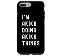Je suis Akiko Qui Fait des Choses à Akiko Coque pour iPhone 7 Plus/8 Plus