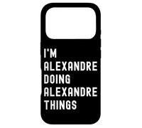 Je suis Alexandre Qui Fait des Choses à Alexandre Coque pour iPhone 17 Pro