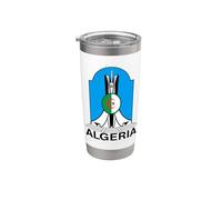 Je suis Algérien et fier de l'être DZ Gobelet isotherme en acier inoxydable double paroi