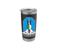 Je suis Algérien et fier de l'être DZ Gobelet isotherme en acier inoxydable double paroi