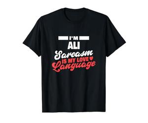 Je suis Ali : Le langage Sarcastique Dit Un nom drôle d'Ali T-Shirt Graphique avec Valeur