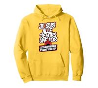 Je suis Allé Dehors Une Fois Les Graphismes Étaient Pas Top Sweat à Capuche, Unisexe pour Adultes, Citron, S