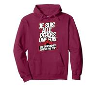 Je suis Allé Dehors Une Fois Les Graphismes Étaient Pas Top Sweat à Capuche, Unisexe pour Adultes, Marron, XL