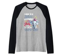 Je suis allée à Une fête avec des éléphants Blancs, Tout ce Que J'Ai EU, C'est Que C'est payant Manche Raglan