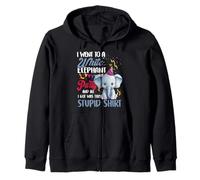 Je suis allée à Une fête avec des éléphants Blancs, Tout ce Que J'Ai EU, C'est Que C'est payant Sweat à Capuche