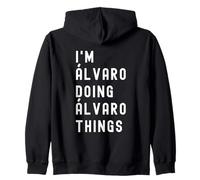 Je suis Álvaro Qui Fait des Choses à Álvaro Sweat à Capuche