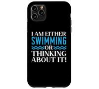 Je suis amateur de natation ou j'y pense Coque pour iPhone 11 Pro Max