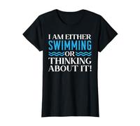 Je suis amateur de natation ou j'y pense T-Shirt