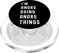 Je suis Andre Qui Fait des Choses à Andre PopSockets PopGrip pour MagSafe