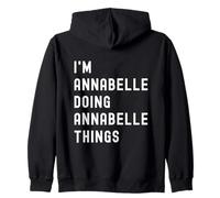 Je suis Annabelle Qui Fait des Choses à Annabelle Sweat à Capuche