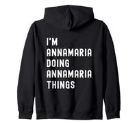 Je suis Annamaria Qui Fait des Choses à Annamaria Sweat à Capuche