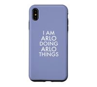 Je suis Arlo, Je Fais des Choses drôles avec Arlo Coque pour iPhone XS Max